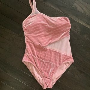 Kenneth Cole Velvet One Piece Swimsuit